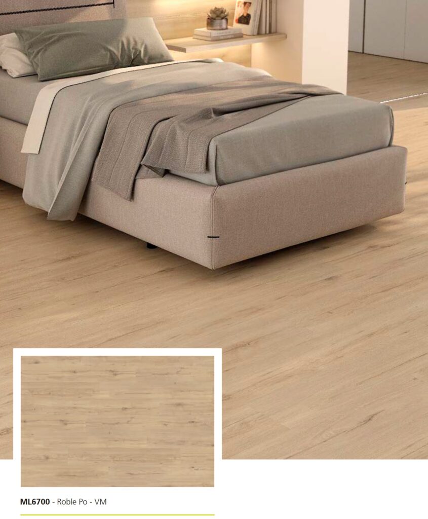 demostración suelo laminado roble po