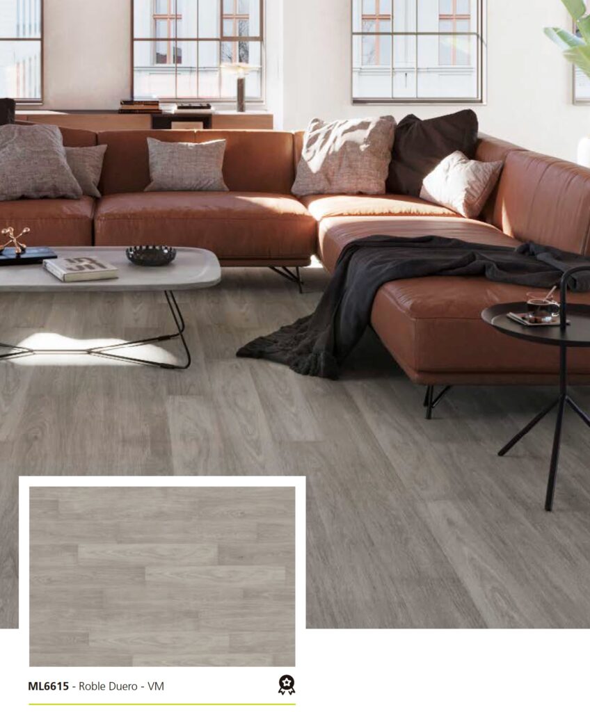 demostración suelo laminado roble duero